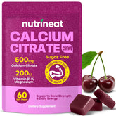 NutriNeat Calcium Citrate Chews bottle front with label