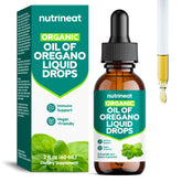 NutriNeat Oregano Oil Drops bottle front view
