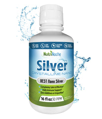 Hero image: NutriNoche Colloidal Silver bottle on a white background