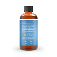 Close-up of nano silver particles in colloidal liquid