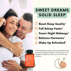 Restful sleep and energy support concept
