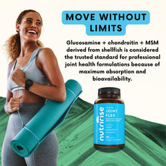 Non GMO, gluten free NutriRise Joint Flex packaging