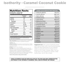 Nutrithority Isothority whey isolate being poured into a shaker for quick protein intake