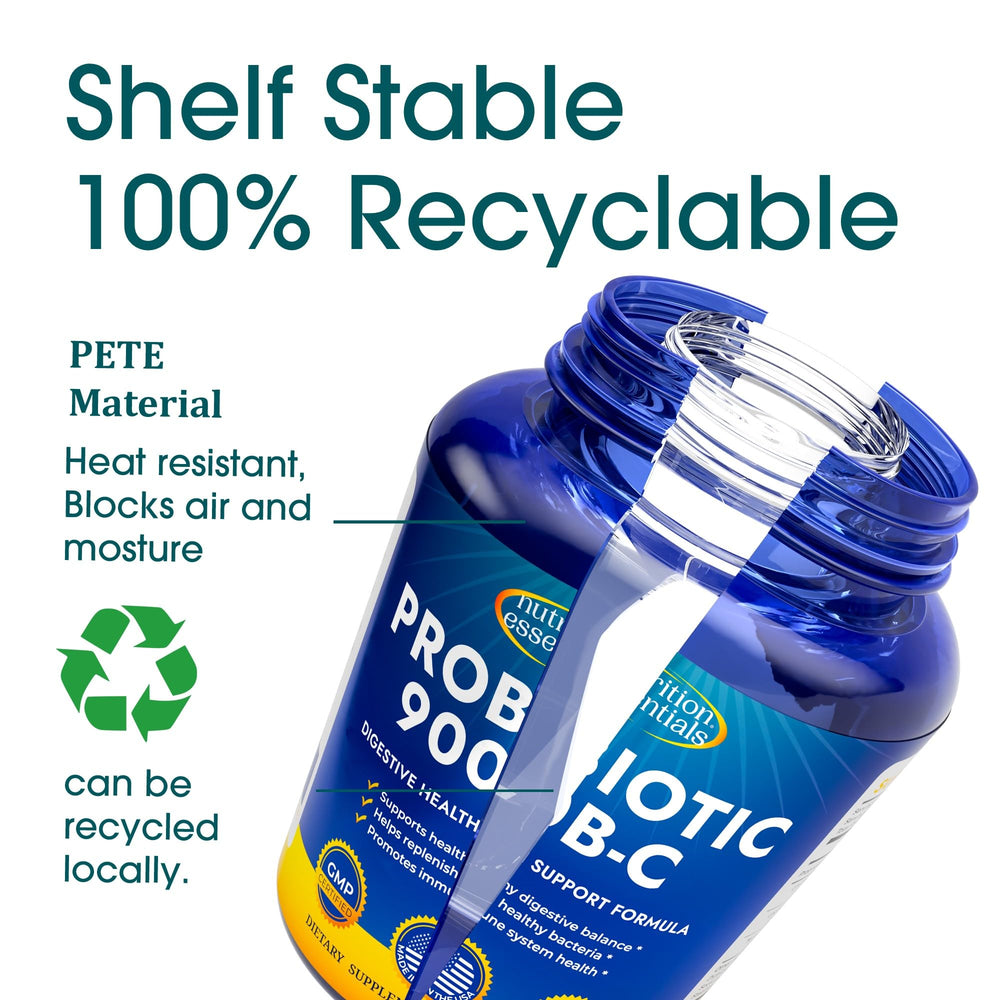 Dairy-free and gluten-free probiotic label