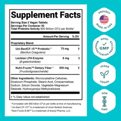 Back packaging view of Nutrition Essentials Probiotics