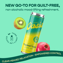 Nutrition label for Herbal Oasis Tropical Twist