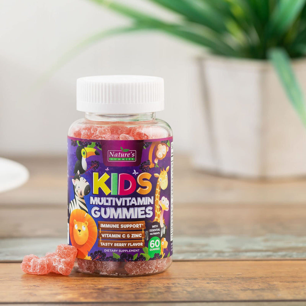 Nutrition label for kids multivitamin gummies