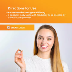 Illustration of Magnesium, Vitamin B12 and other nutrients