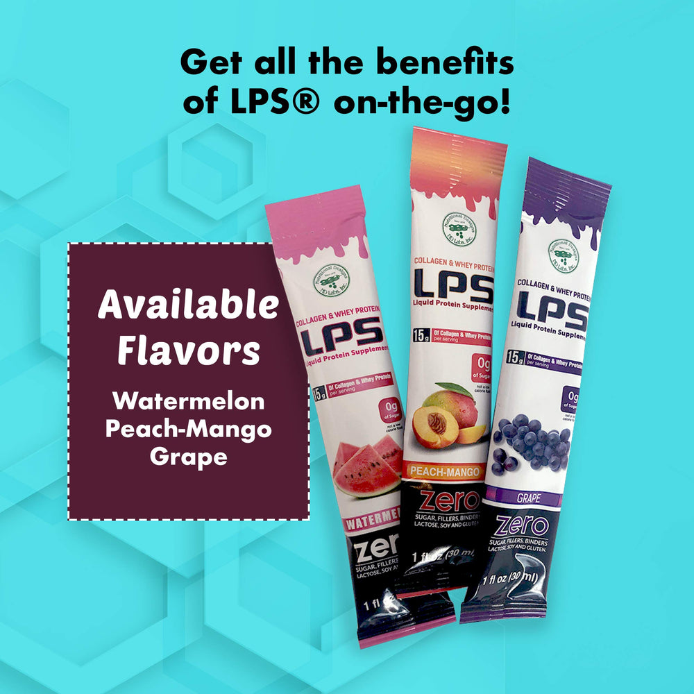 Nutritional Designs LPS-dye-free-gluten-free-badge signals clean ingredients for various diets.