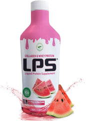 Nutritional Designs LPS Liquid Collagen nutrition-info emphasizing sugar-free, dye-free benefits