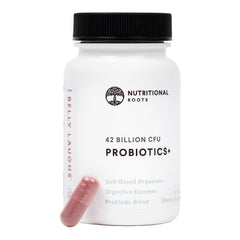 Nutritional Roots Probiotics + Soil-Based Organisms bottle and capsules
