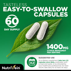 Italian citrus bergamot fruit in an orchard