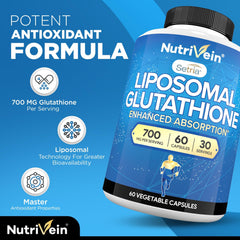 Glutathione capsules in blister pack