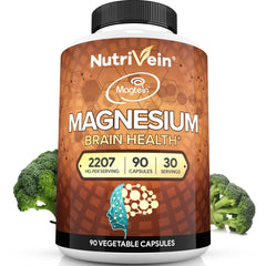 Nutrivein Magnesium L-Threonate 2207 mg bottle front