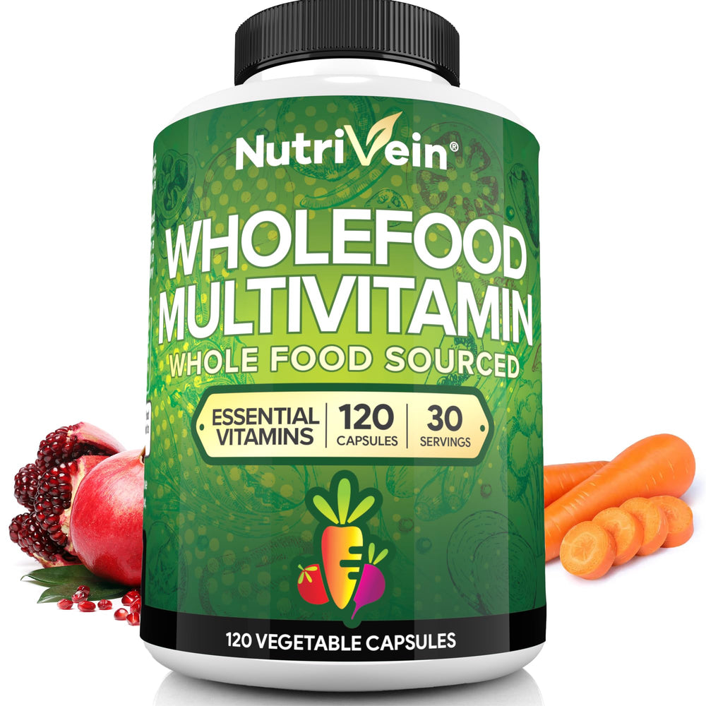 Nutrivein Whole Food Multivitamin for Men and Women pack shot