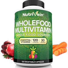 Nutrivein Whole Food Multivitamin for Men and Women pack shot