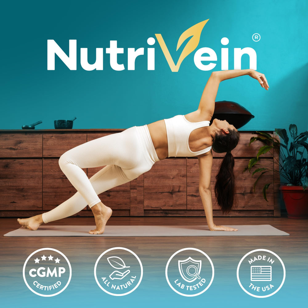 Packaging and bottle of Nutrivein Sea Moss on countertop