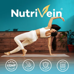 Packaging and bottle of Nutrivein Sea Moss on countertop