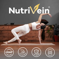 Nutrivein USA facility certification logo signals quality and third-party testing.