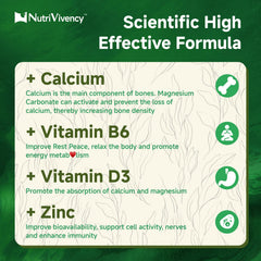 Arrangement of NutriVivency ingredients flatlay emphasizing combined nutrient support benefit