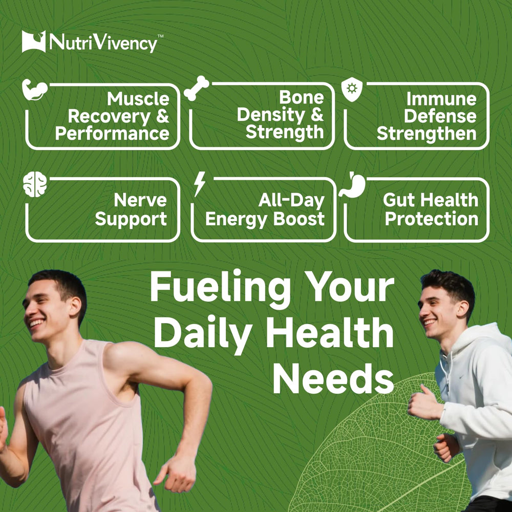 NutriVivency open bottle with capsules spilling indicating travel convenience