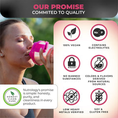 Nutrology Beet Active passion fruit flavor closeup refreshing taste.