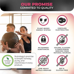 Nutrology Beet Energy O2 shaker-mix demonstrates quick, refreshing mix before training