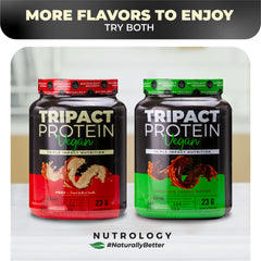 Nutrology TRIPACT shake being prepared with water demonstrates easy on-the-go mix