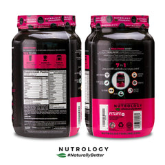 Nutrology TRIPACT pre/post-workout scene demonstrates versatile use cases.