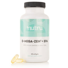 NuTru O-Mega-Zen3 +EPA vegan omega-3 softgels - carrageenan-free