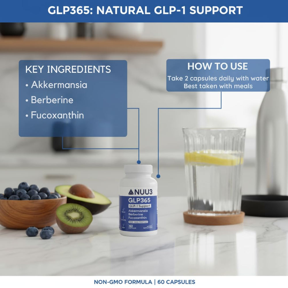 Graphic illustrating GLP-1 activation