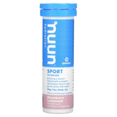 Nuun Active Strawberry Lemonade tubes bottle for on-the-go hydration.