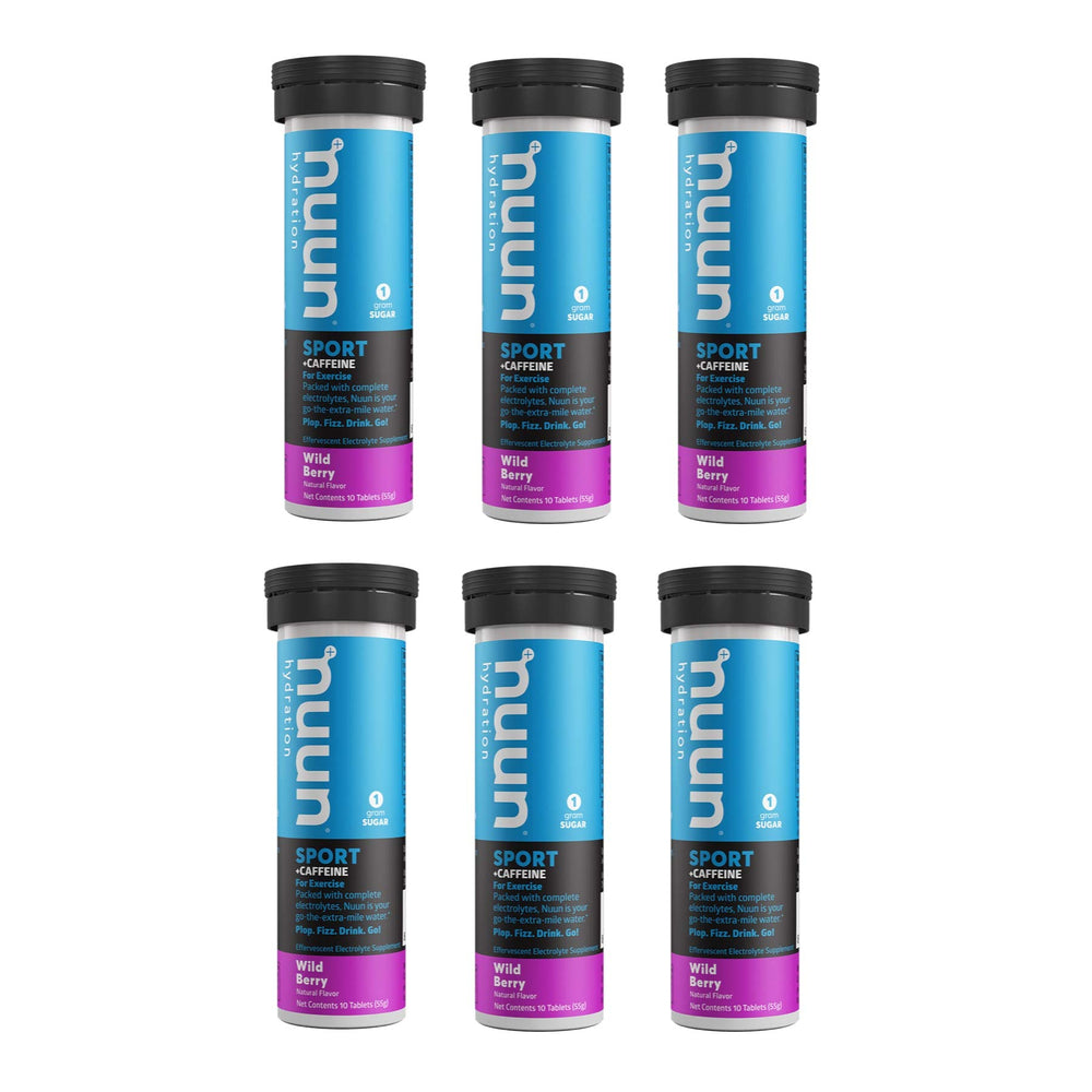 Nuun Bev Tube Energy Wildberry front label