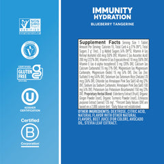 Eight Nuun Immunity tubes arranged for 80 servings