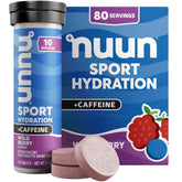 Nuun Sport Caffeine Wild Berry 8-pack tubes