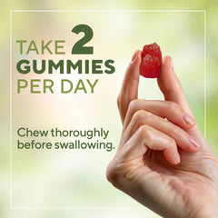 NuVa Biotin Gummies Raspberry usage and serving suggestion