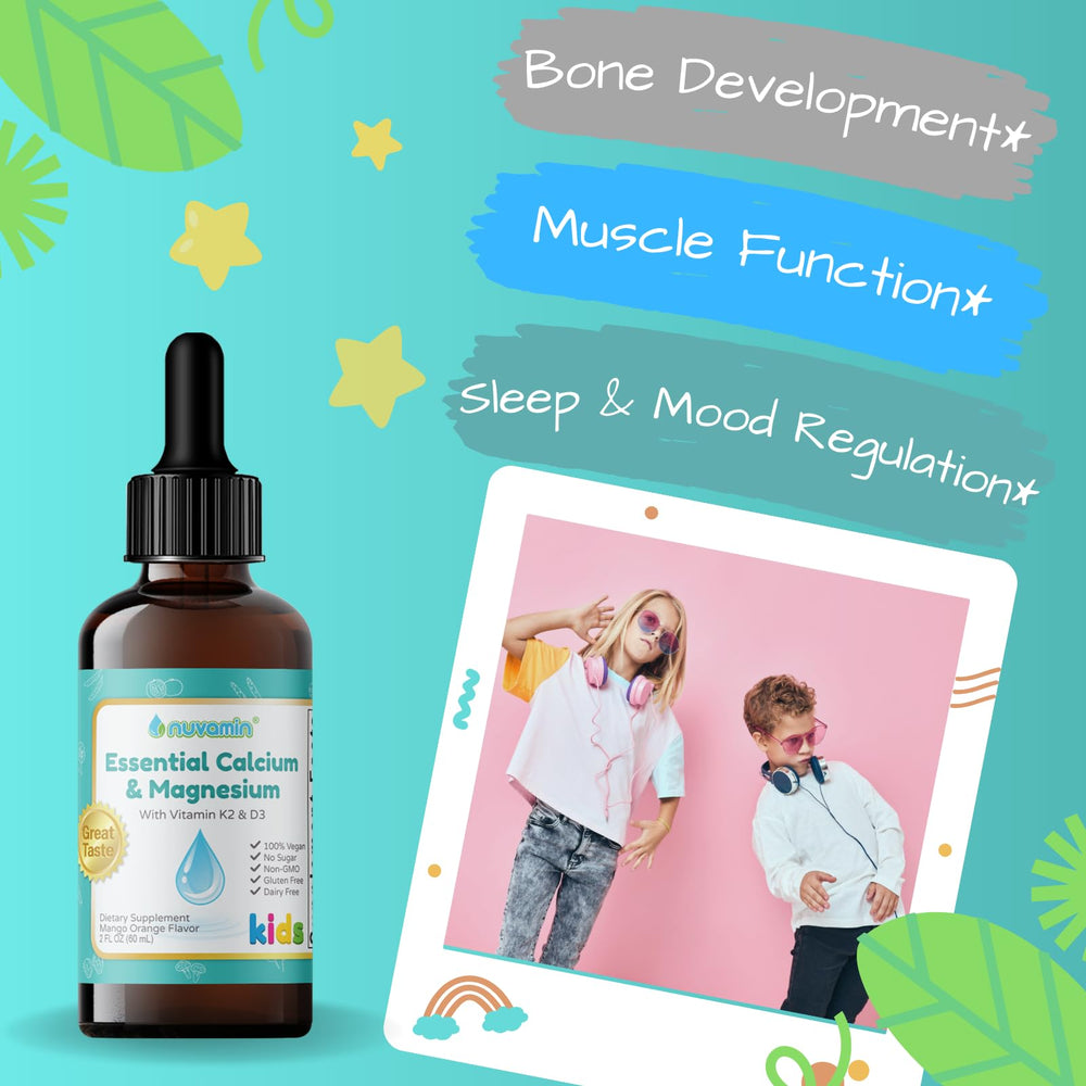 Nuvamin bottle back label showing directions and ingredients