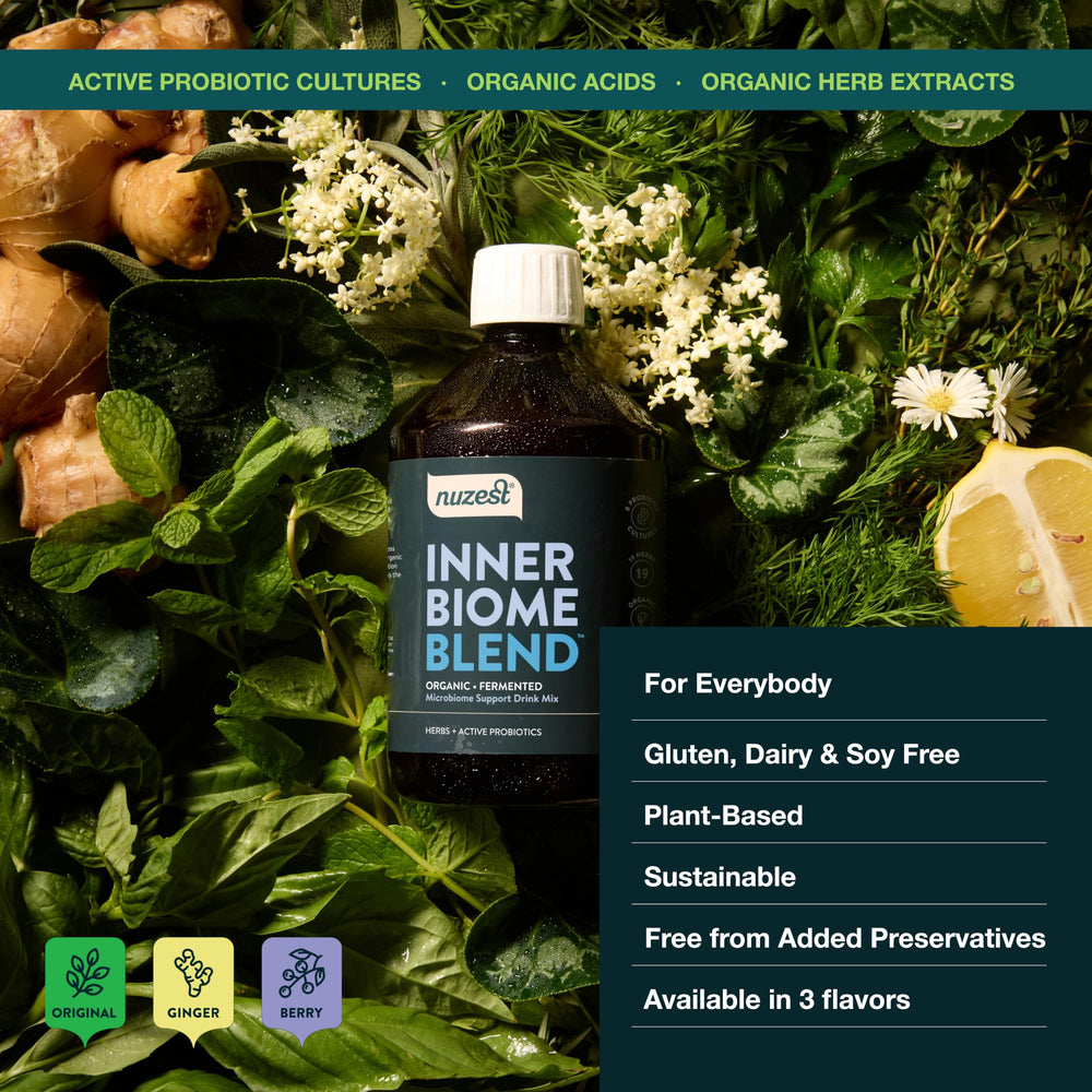Fermented herbs component of Inner Biome Blend