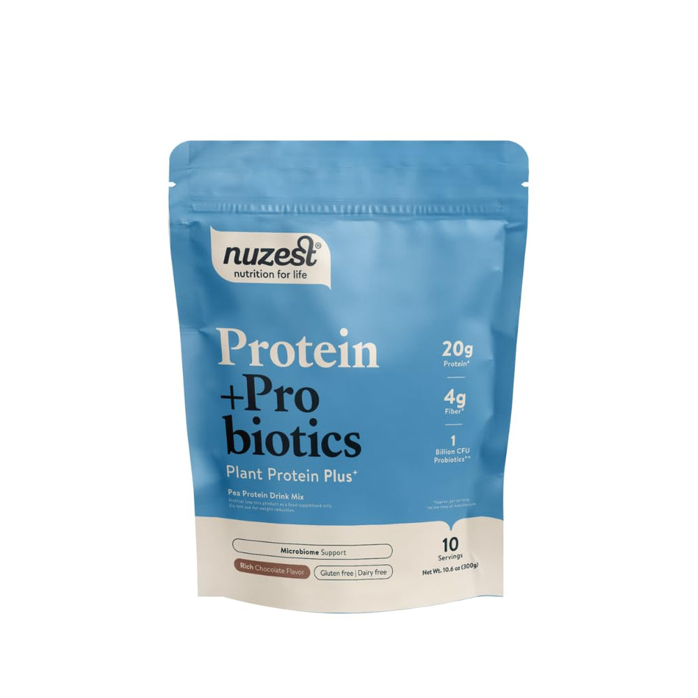 Main product image of Nuzest Protein + Probiotics Gut Health Rich Chocolate 300g pouch