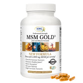 NWC Naturals MSM Gold bottle label