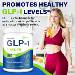 Nwiorte GLP-1 powder scoop emphasizes simple serving for consistent daily wellness.