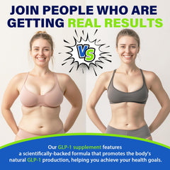 Nwiorte GLP-1 probiotic-akkermansia graphic signals gut health support.