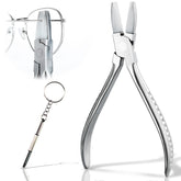 Flat Nose Nylon Jaw Eyeglasses Frame Plier front view