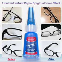 Applying glue on frame for precise bond