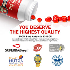 Antarctic krill oil source and purity