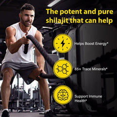 Shilajit Gummies for men and women with 80 gummies