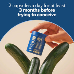 Two capsules representing daily dosage