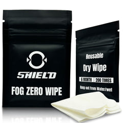 O SHIELD Dry Fog Zero Wipe single pack product image