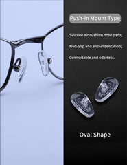 Oakley-compatible nose pads for eyewear
