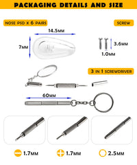 Nose pad compatibility with Fuller OX3227 frame
